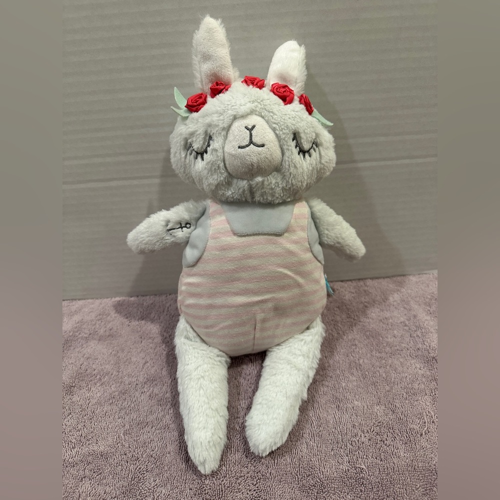 Manhattan Toy Co. Dottie Plush Pal 14” Llama Bunny Rabbit Stuffed Animals